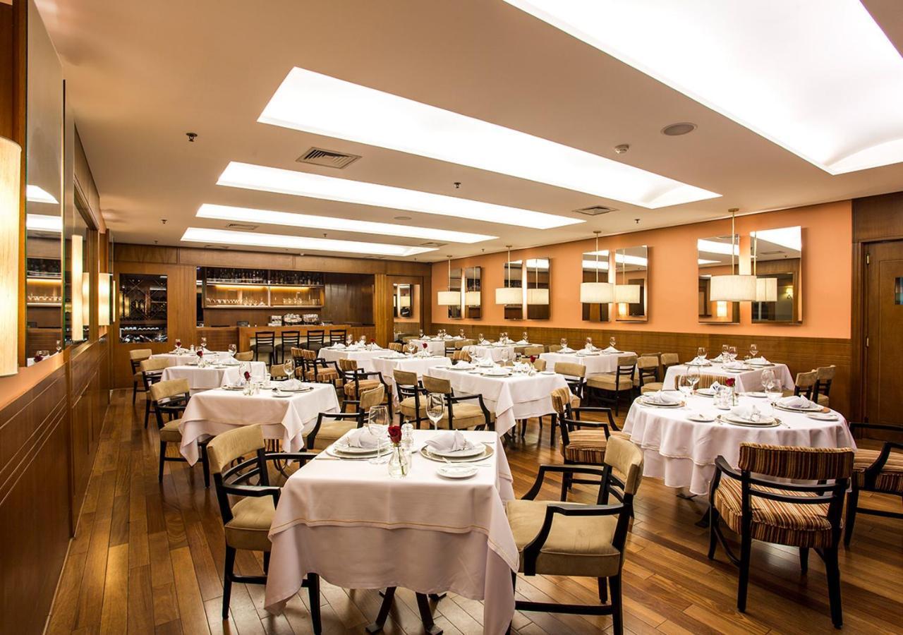 ホテル グラン エスタンプラザ ベリーニ サンパウロ エクステリア 写真 Restaurant in the hotel