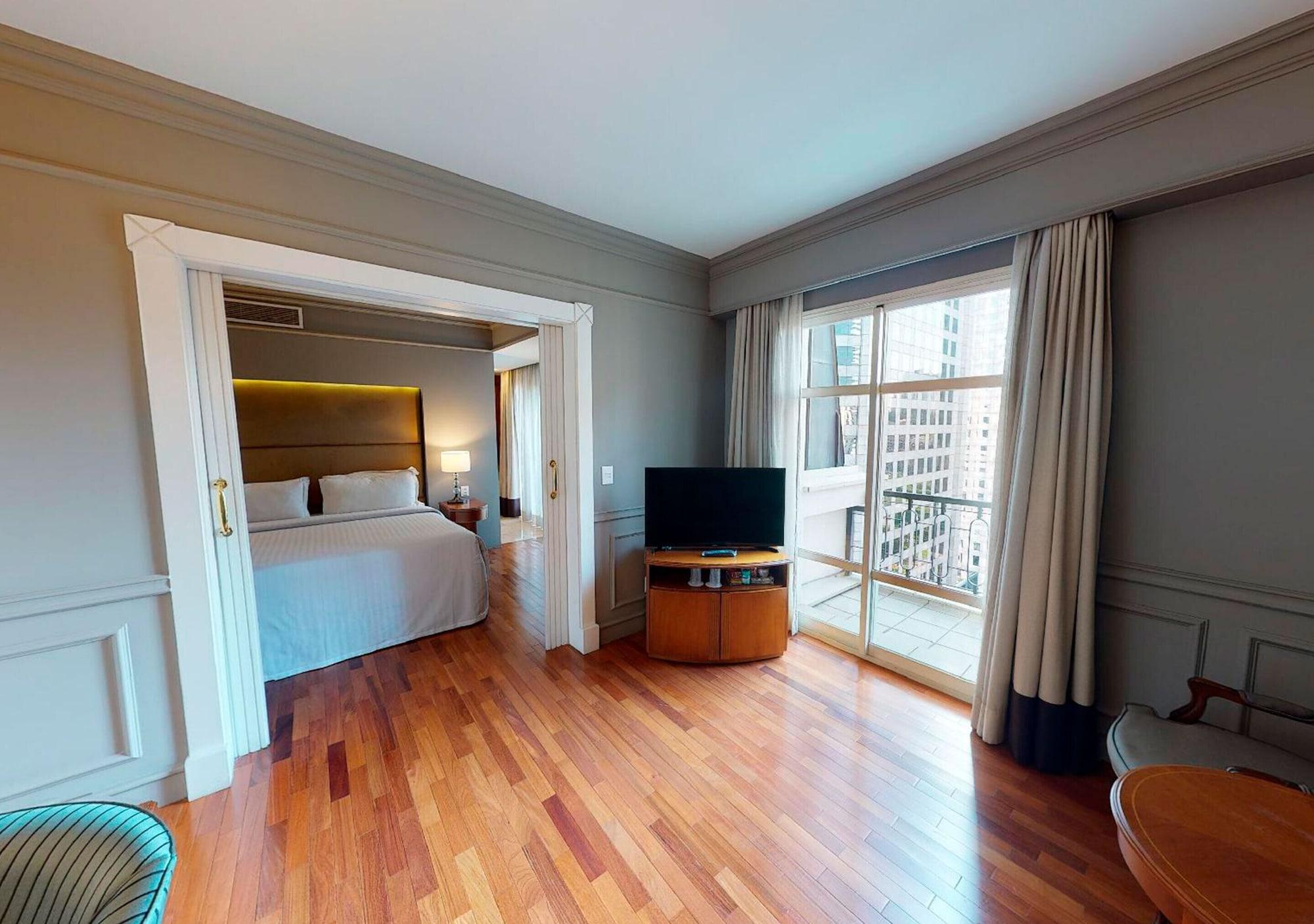 ホテル グラン エスタンプラザ ベリーニ サンパウロ エクステリア 写真 A suite at the hotel