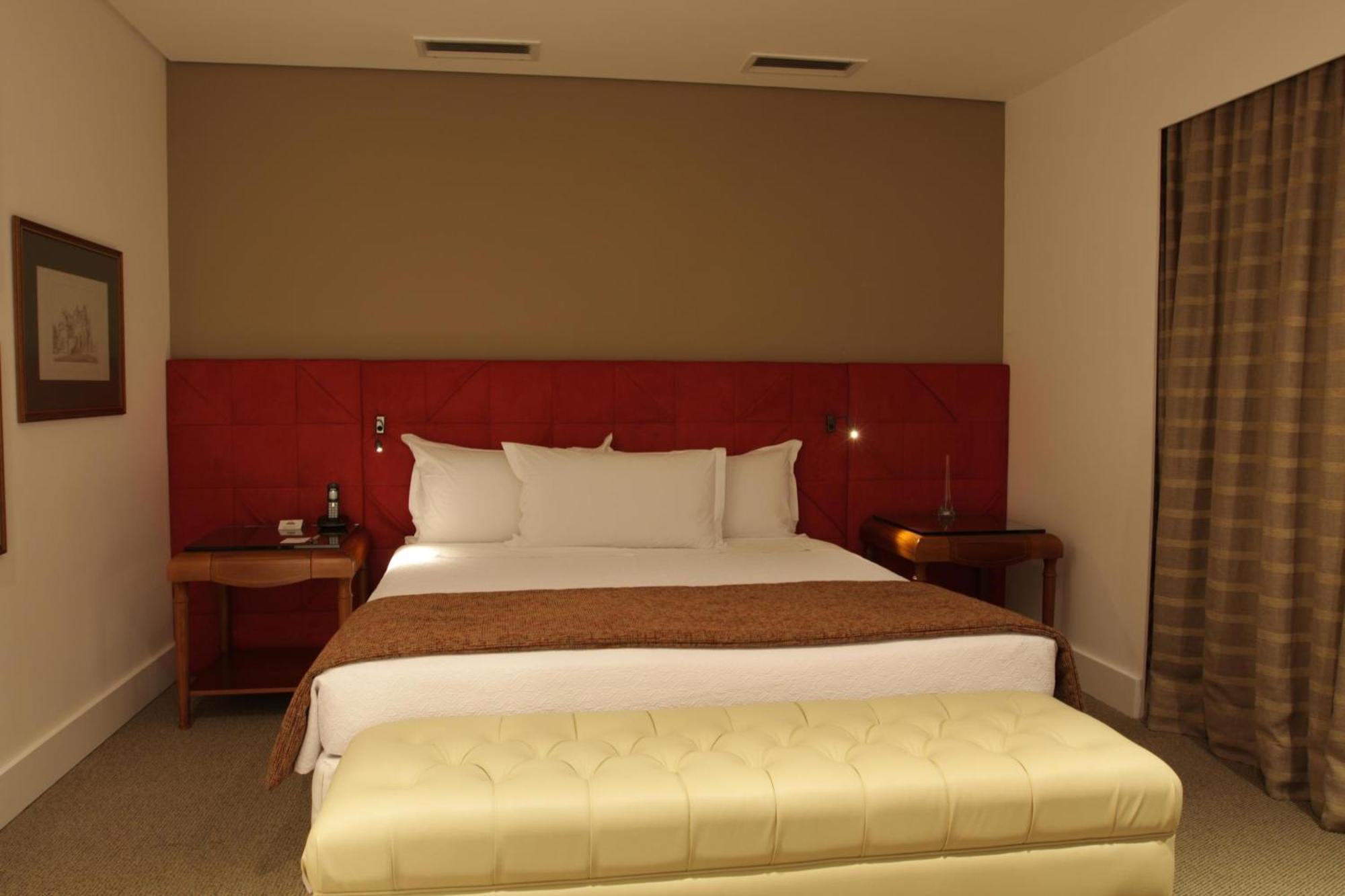 ホテル グラン エスタンプラザ ベリーニ サンパウロ 部屋 写真 A bedroom at the hotel