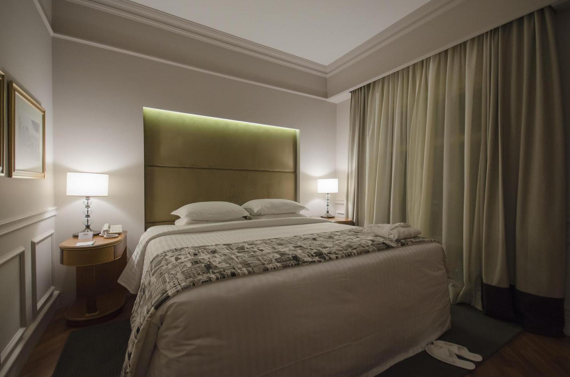 ホテル グラン エスタンプラザ ベリーニ サンパウロ 部屋 写真 A bedroom at the hotel